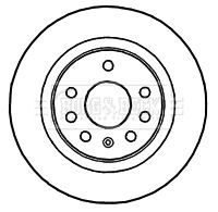 BORG & BECK Piduriketas BBD4772